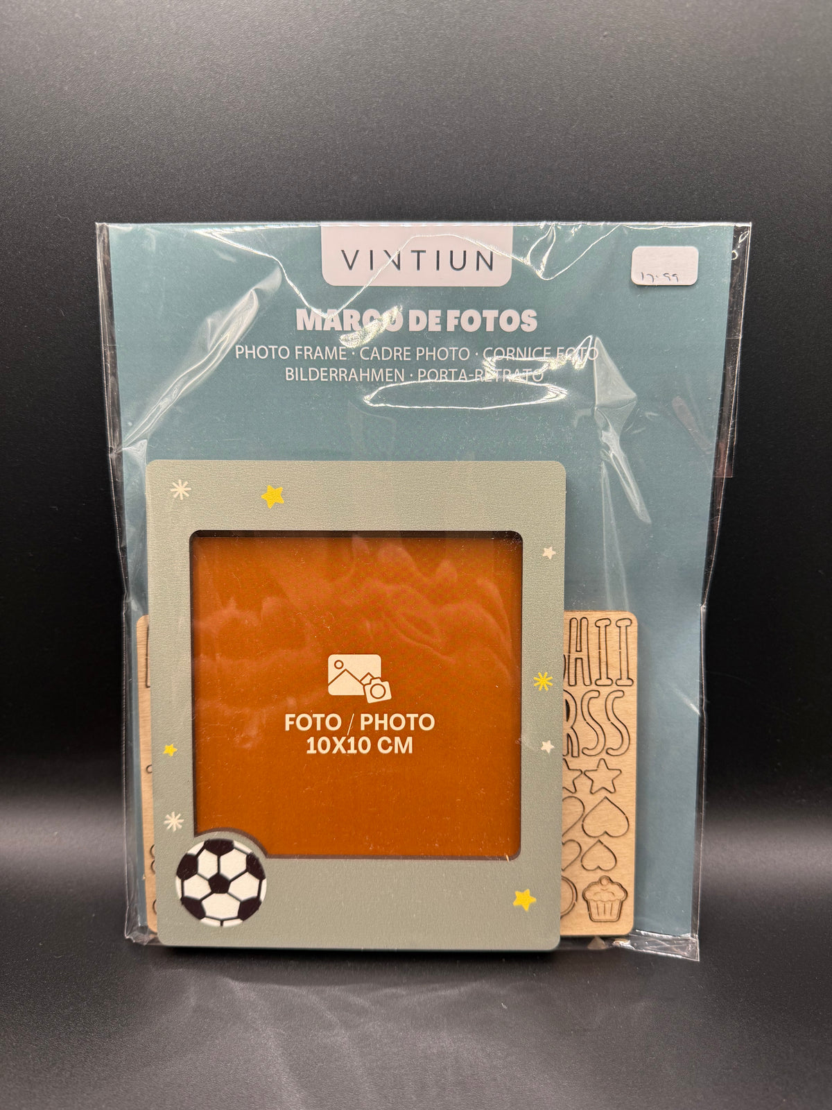 Personalised Football Photo Frame
