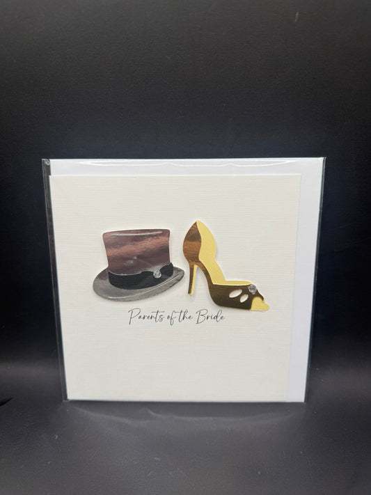 Parents Of The Bride Handmade Card