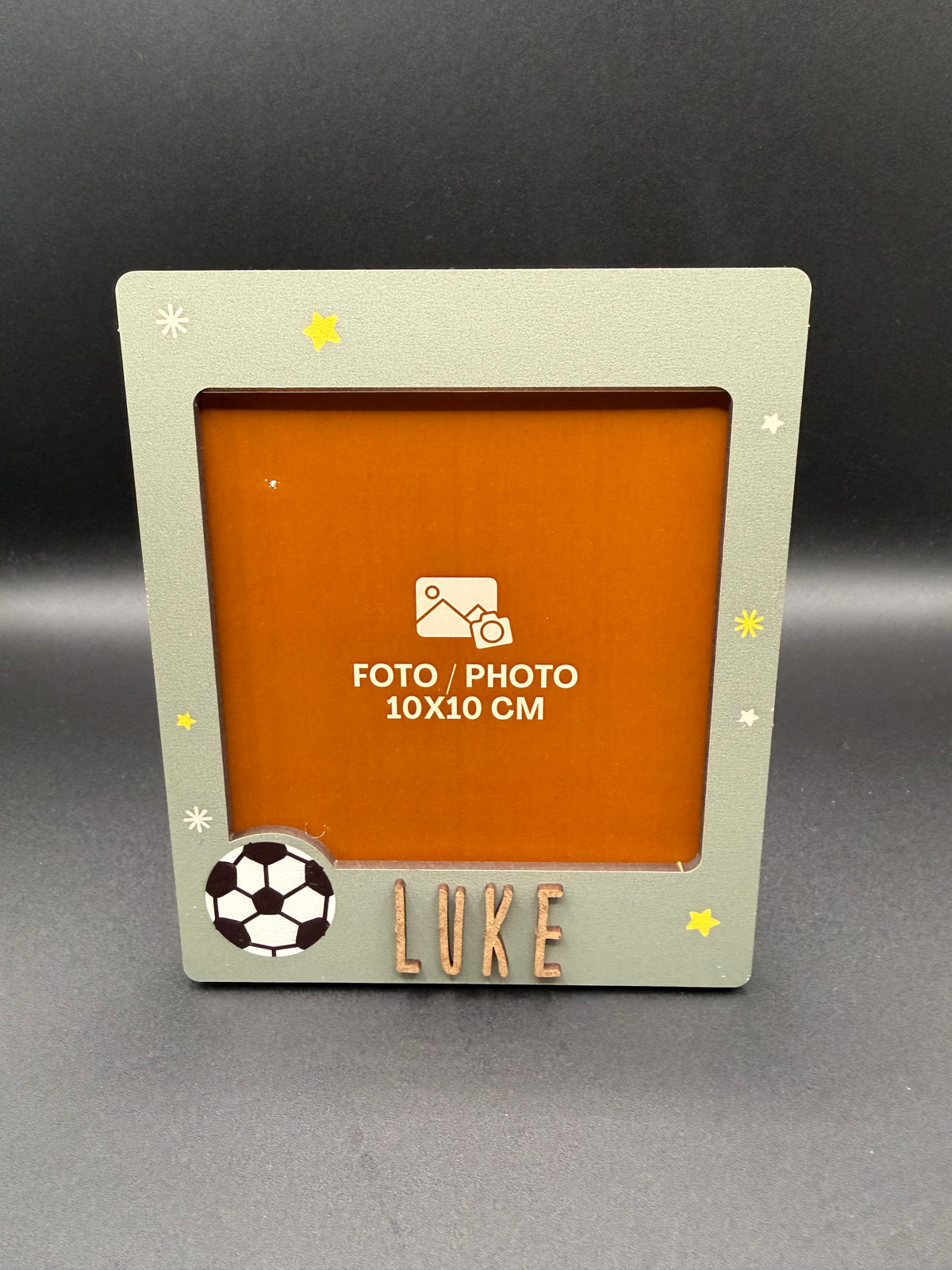 Personalised Football Photo Frame