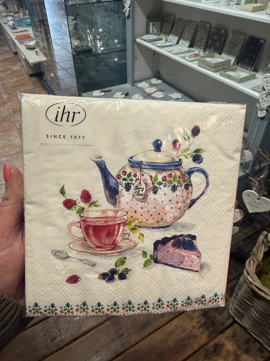 Berry Teatime Lunch Napkins