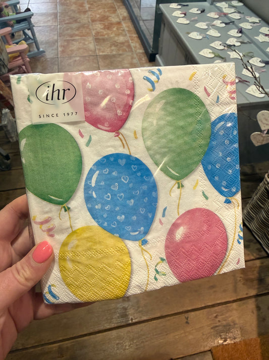 Balloon Lunch Napkins