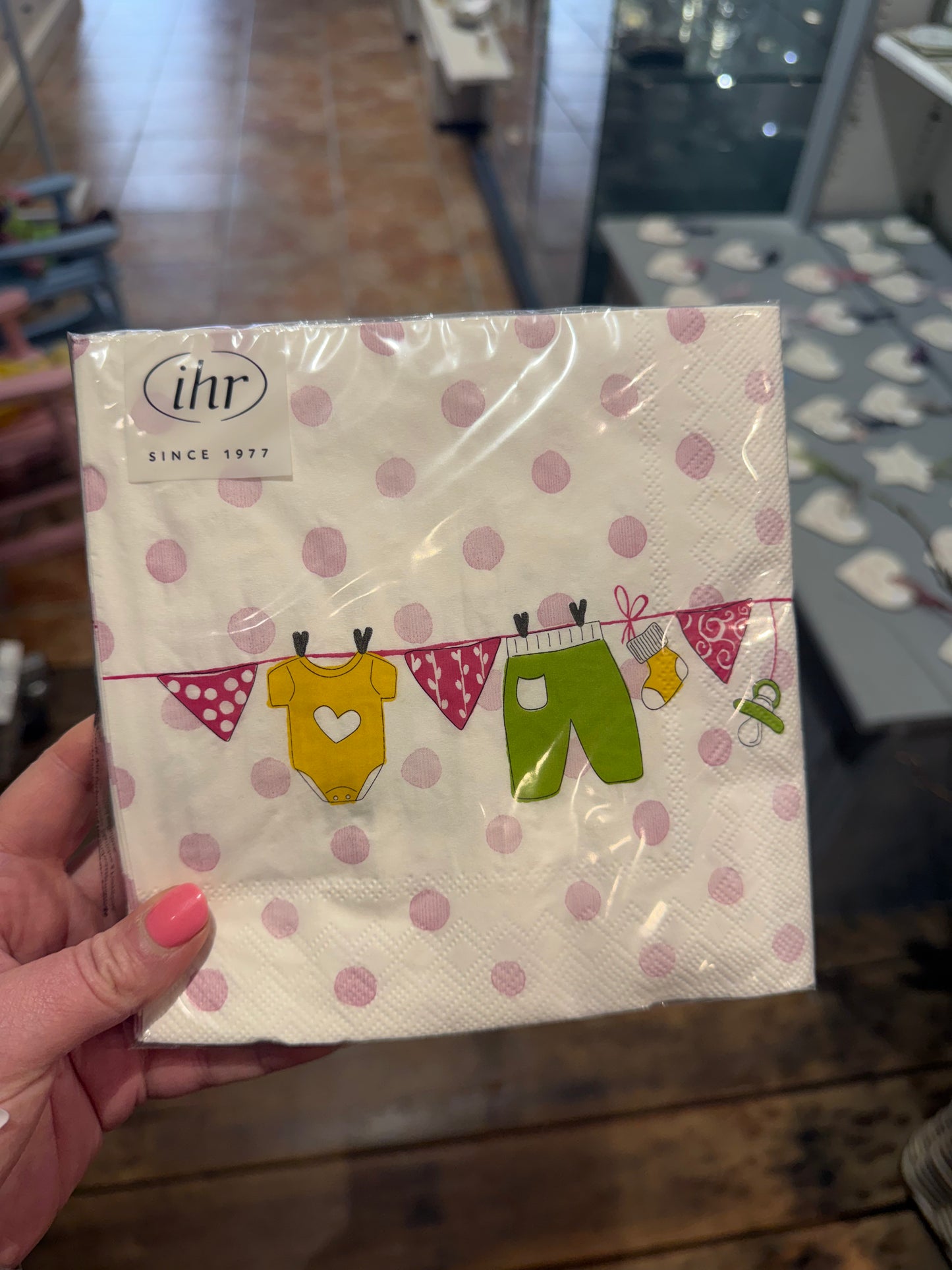 Baby Girl Lunch Napkins