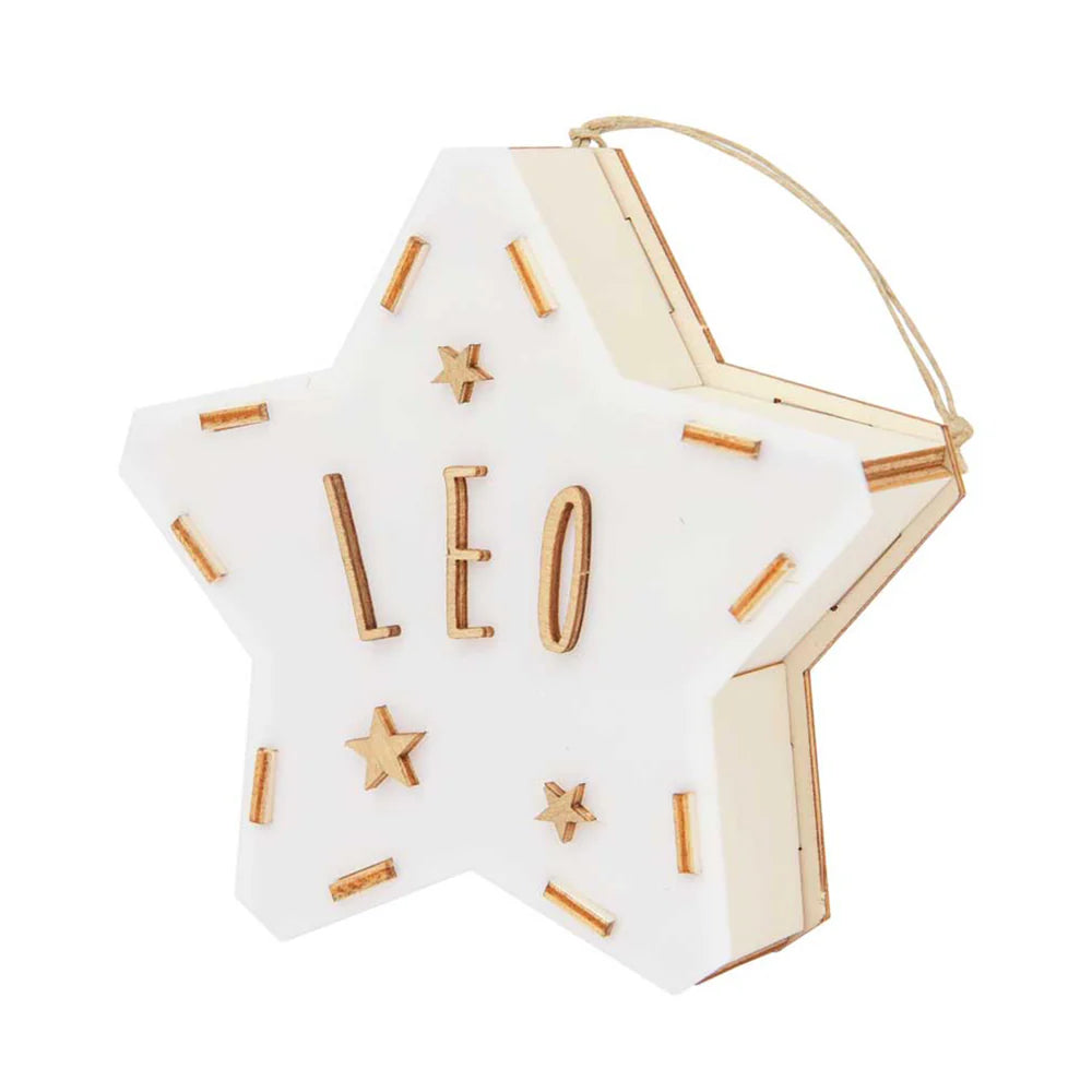 Personalised Light Up Stars