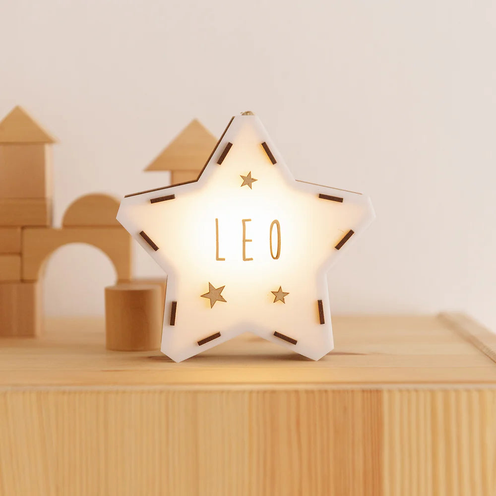 Personalised Light Up Stars