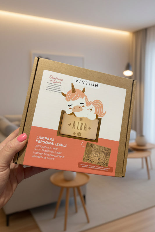 Personalised Unicorn Lamp