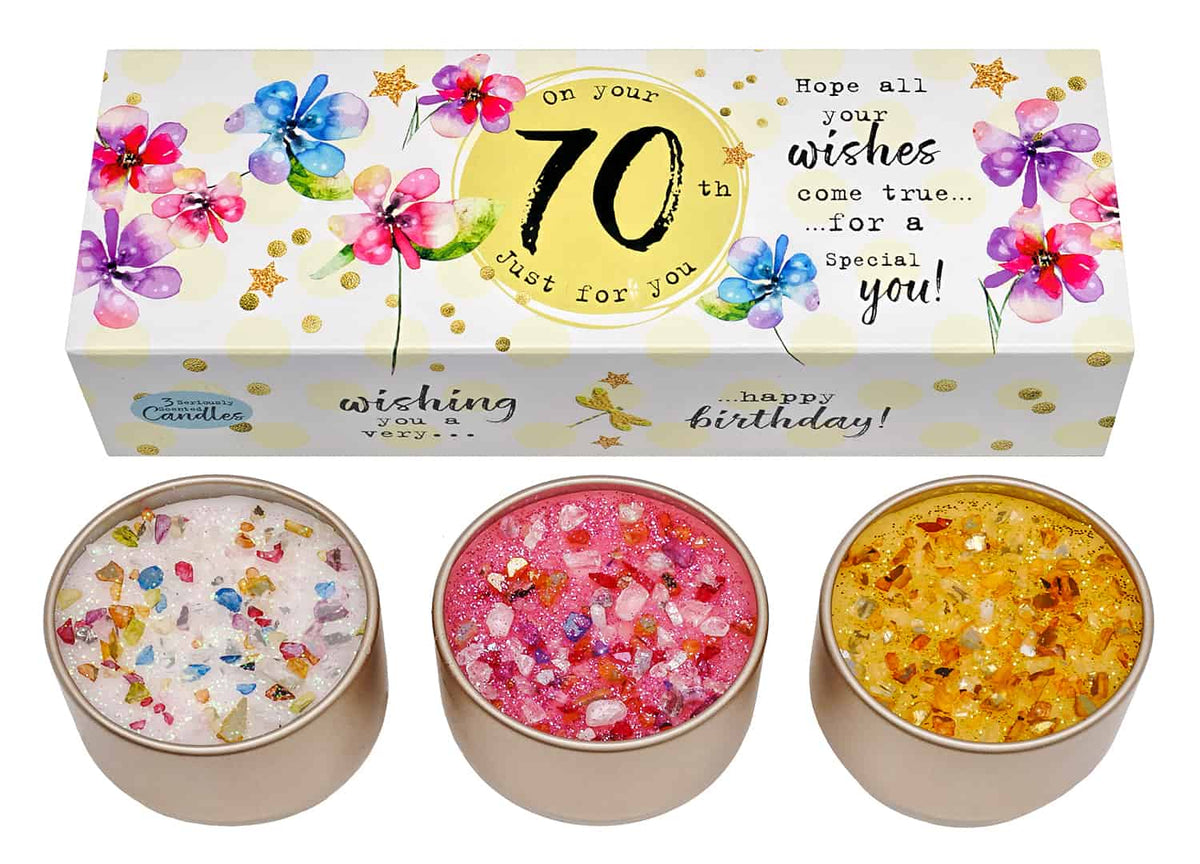 JUST BECAUSE THREE LITES – AGE 70